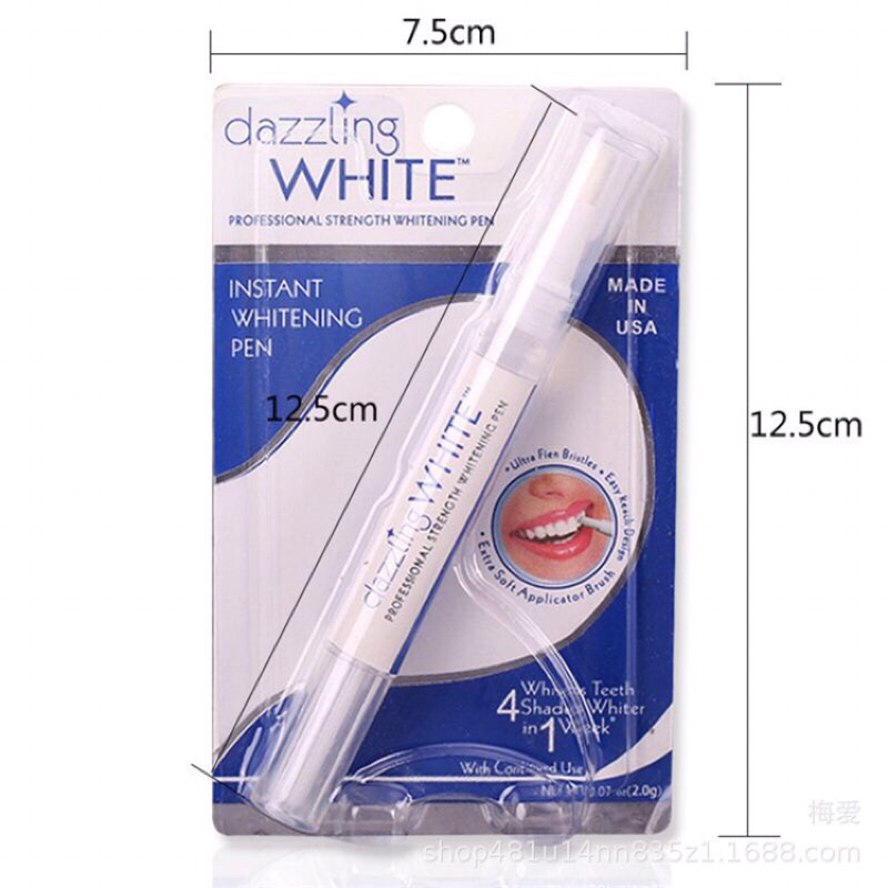 Bút tẩy trắng răng Dazzling White Mỹ giúp hàm răng trắng bóng