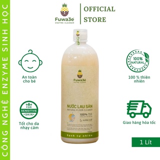 nước lau sàn hương sả chanh fuwa3e hữu cơ đuổi muỗi diệt khuẩn đậm đặc 1L
