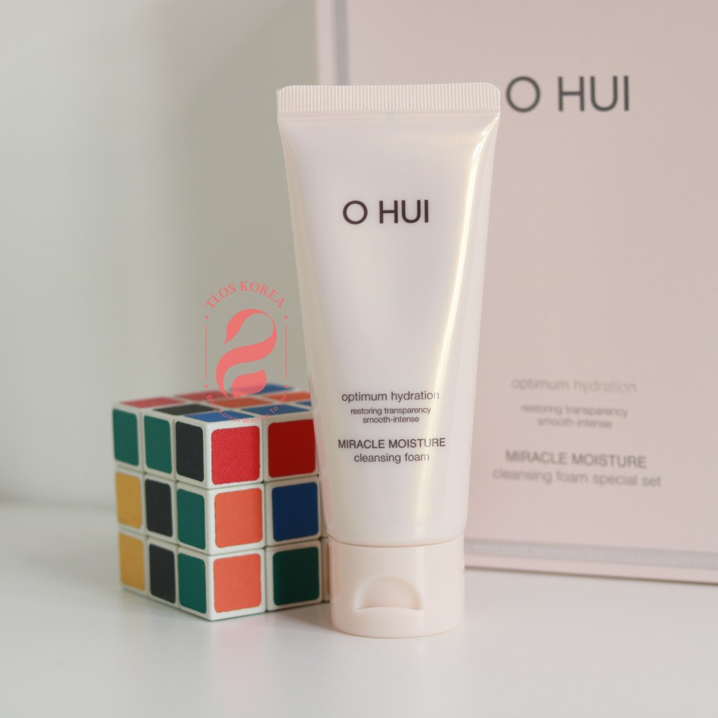 [Mã SKAMLTSM9 giảm 10% đơn 99K] Ohui Hồng Sữa Rửa Mặt Ẩm mịn - Miracle Moisture Cleansing Foam 100ml/200ml