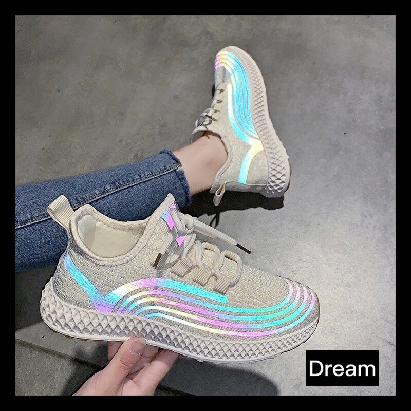 Giày sneaker cổ chun cực đẹp Hot Trend - Kèm clip và ảnh thật - Ds06 | BigBuy360 - bigbuy360.vn