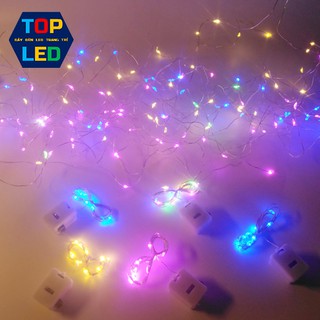 Dây đèn led đom đóm - Đèn dây led fairylight dài 1m 4 chế độ sáng TOPLED TL007
