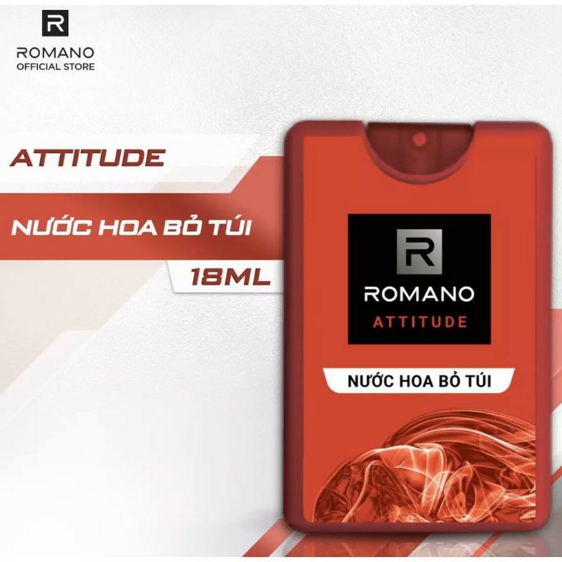 (5 MÙI) Nước hoa Romano cao cấp dành cho nam 18ml | Thế Giới Skin Care