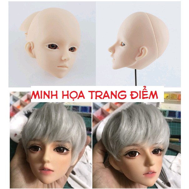 Búp bê nam 60cm chưa trang điểm