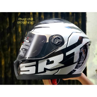 Nón Fullface Asia SRT trắng
