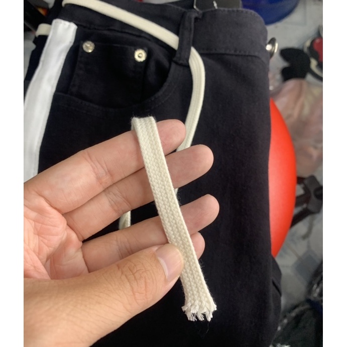 Dây rút quần bản to dài phong cách unisex  độ dài 1,5m dây quần jean quầm short