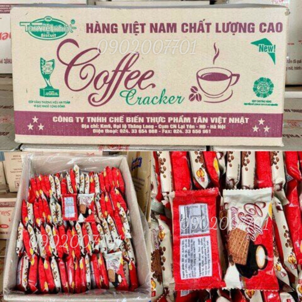 1kg Bánh Quy Hương Cà phê Tân Việt Nhật - đồ ăn vặt thơm ngon-bánh kẹo tết-tết