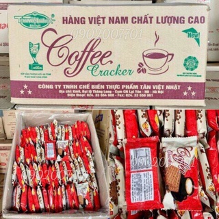 Sỉ thùng 3.8 kg bánh quy hương cà phê tân việt nhật