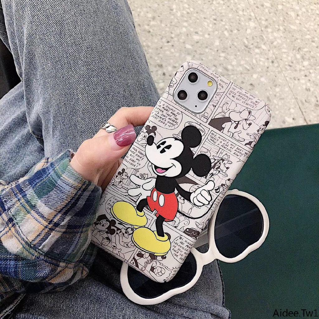 Ốp Điện Thoại Cứng Chống Va Đập In Hình Chuột Mickey Disney Cho P30pro P10 20 30 Pro