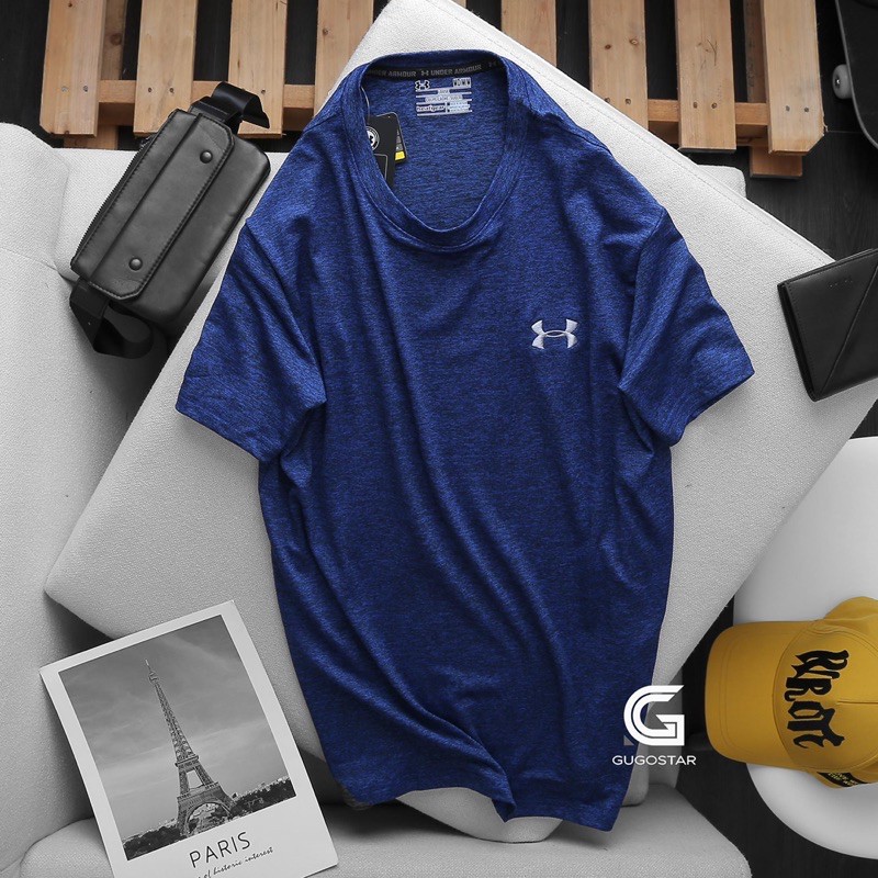 Áo Thun Nam Thể Thao LOGO THÊU G501, Co Giãn 4 chiều | BigBuy360 - bigbuy360.vn