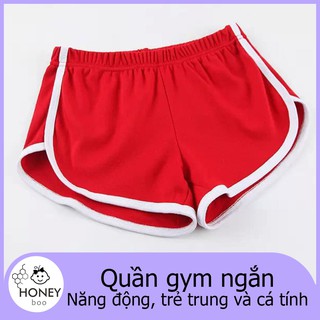 Quần tập Gym ngắn trẻ trung, cá tính cho nữ 【CLN-PNDK】