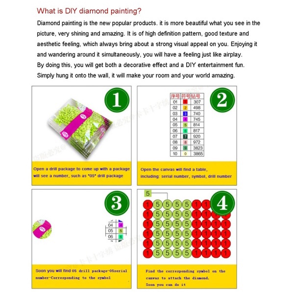 Bộ Tranh Đính Đá 5D Họa Tiết Chú Hổ Độc Đáo DIY Dùng Trang Trí Nhà Cửa