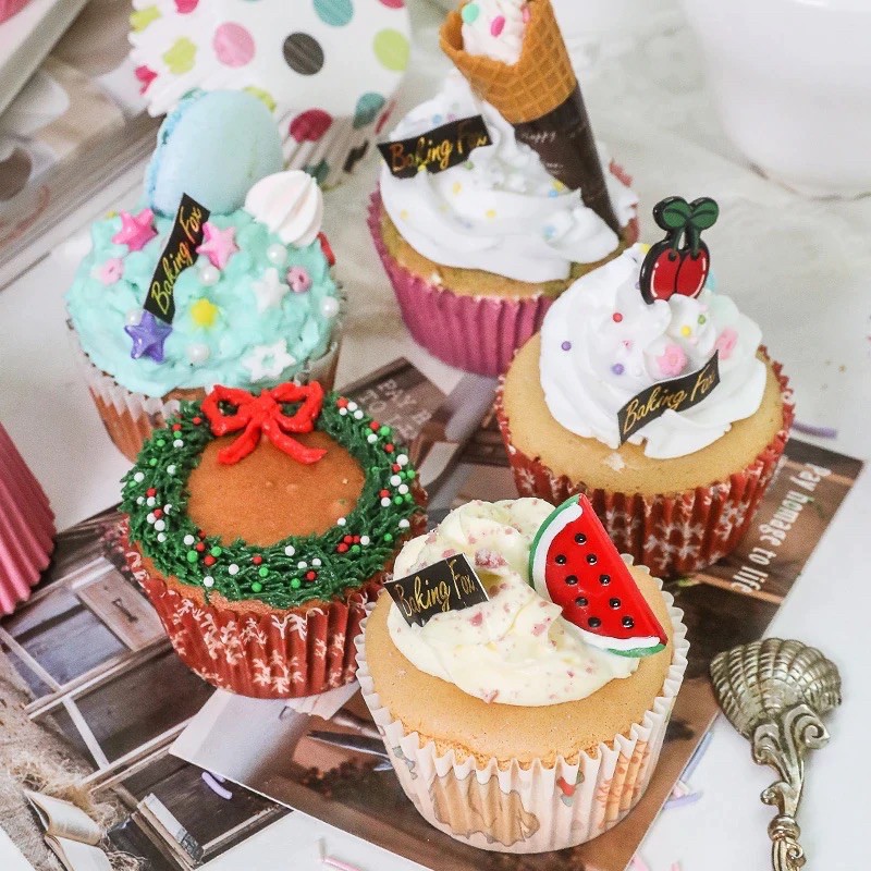 Cupcake giấy mềm (hộp 100c)