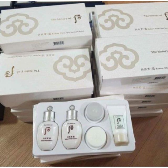 Set Whoo DưỡngTrắng Da Mini 5 Sản Phẩm