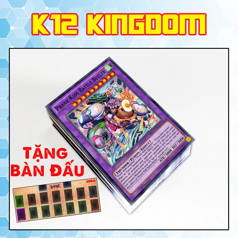 Bài Yugioh - Thẻ bài Yugioh Prank-Kids deck 54 lá - HT24