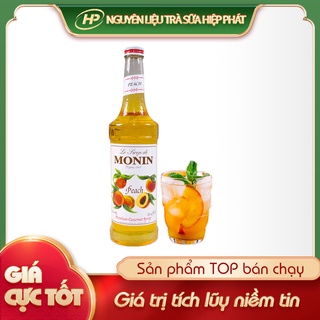 Syrup Đào MONIN - 700ml - [THƠM DỊU] - SP010166 - Nguyên liệu trà sữa HIỆP PHÁT