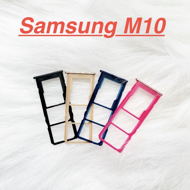 ✅ Khay Đựng Sim Samsung M10 SM-M105 Khay Chứa Thẻ Nhớ Ổ Sim Linh Kiện Thay Thế