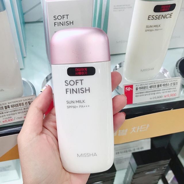 KEM CHỐNG NẮNG MISSHA SOFT FINISH