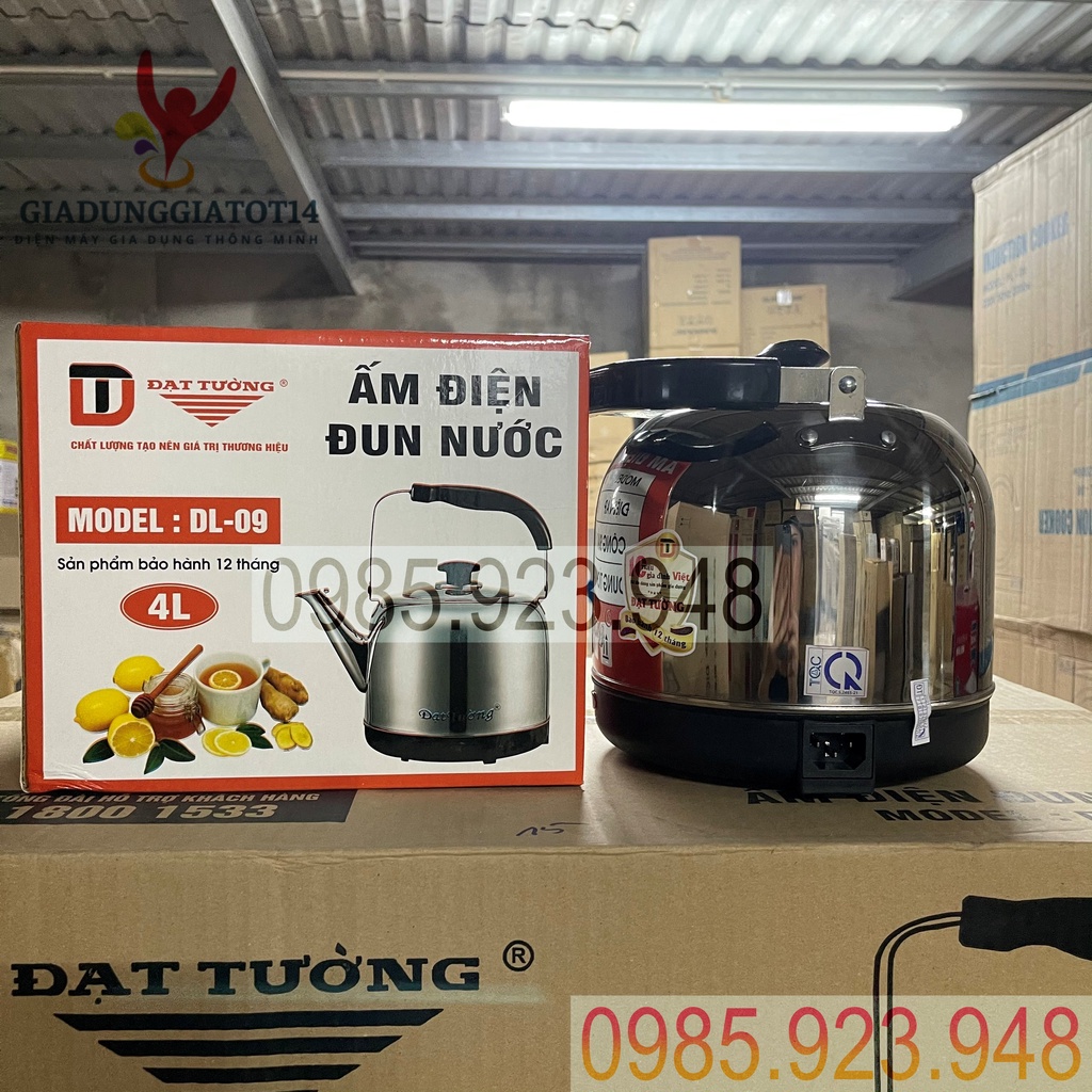 Ấm điện đun nước  ĐẠT TƯỜNG Dung tích 4-5L MS: DL-04/DL-05/DL-09 Bảo hành chính hãng toàn quốc 12 tháng