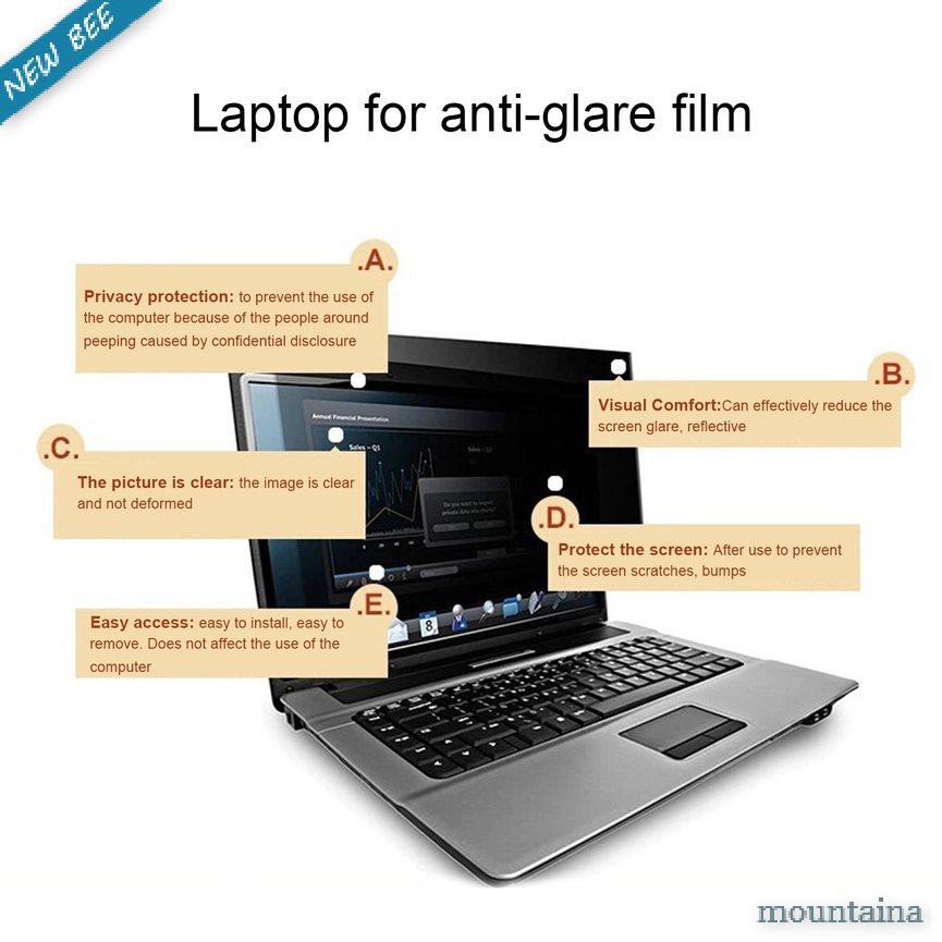 Miếng Dán Bảo Vệ Màn Hình Laptop 17 Inch Chống Nhìn Trộm Dành Cho Laptop 16: 9