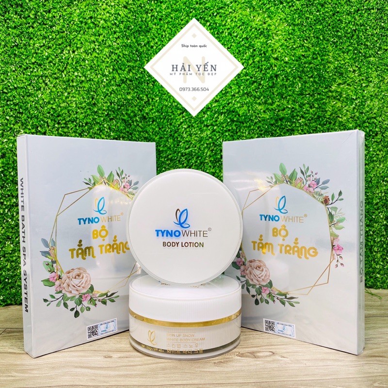 Kem Dưỡng Trắng Da Toàn Thân Cao Cấp TYNO White Body Lotion giảm thâm nám