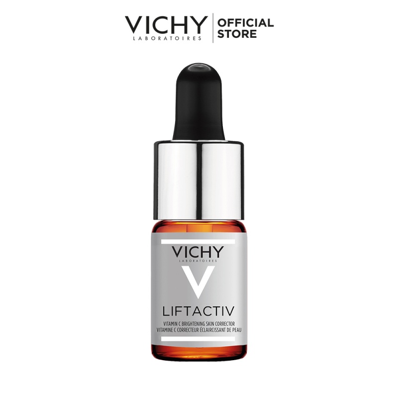 Dưỡng chất 15% Vitamin Clàm sáng, cải thiện da lão hóa Vichy Lifactiv Vitamin C 10ml