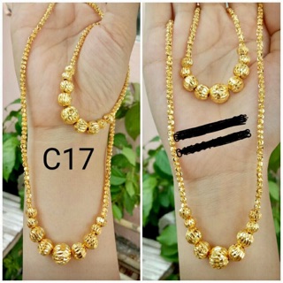 Dây chuyền + lắc tay bi