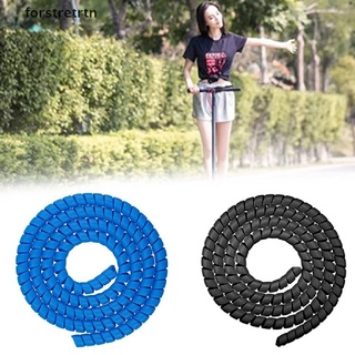 【forstretrtn】 E-bike Cable Winder Protector Line Organizer Cable Wire Protection Pipe Wrap .