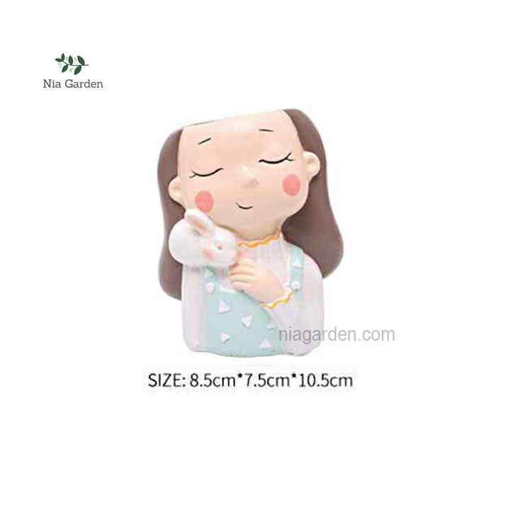 Chậu cô gái mùa xuân little girl spring trồng cây cảnh