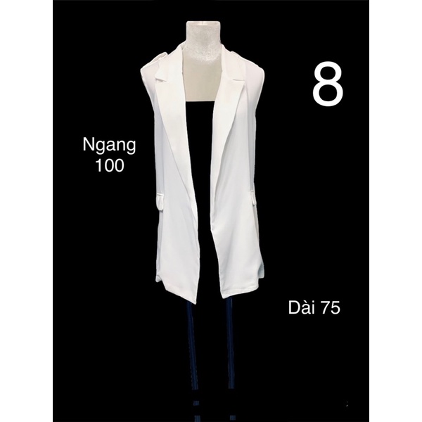Áo khoác nhẹ phom rộng dáng dài Free size