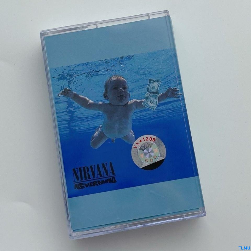 Z02 Băng Dính Băng Tiếng Anh rock nirvana nevermind with lyrics Sưu Tầm t0709