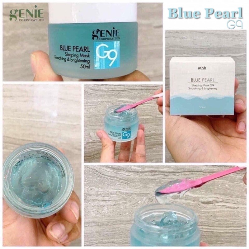 GEL TRIỆT LÔNG - CẤP ẨM BLUE PEARL GENIE 50ml