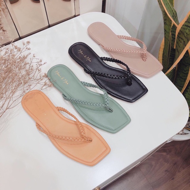 Dép kẹp quai đan