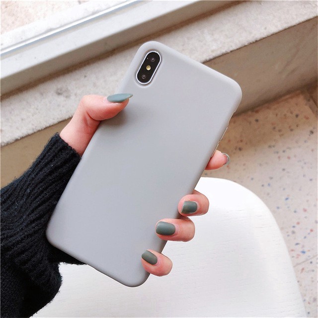 Case iPhone 11 Pro Max X Xs Max XR iPhone 7 Plus 8 Plus iPhone 6 Plus 6S Plus SE 2020 Casing Candy Color Soft TPU Phone Case Cover | BigBuy360 - bigbuy360.vn
