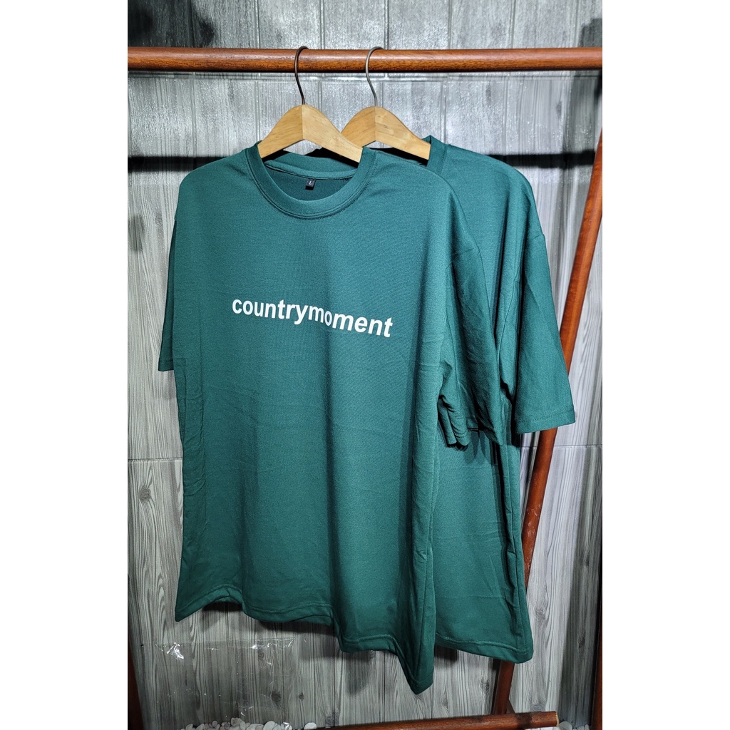 Áo thun Stee Darkgreen COUNTRYMOMENT CVC - Giá sỉ Unisex