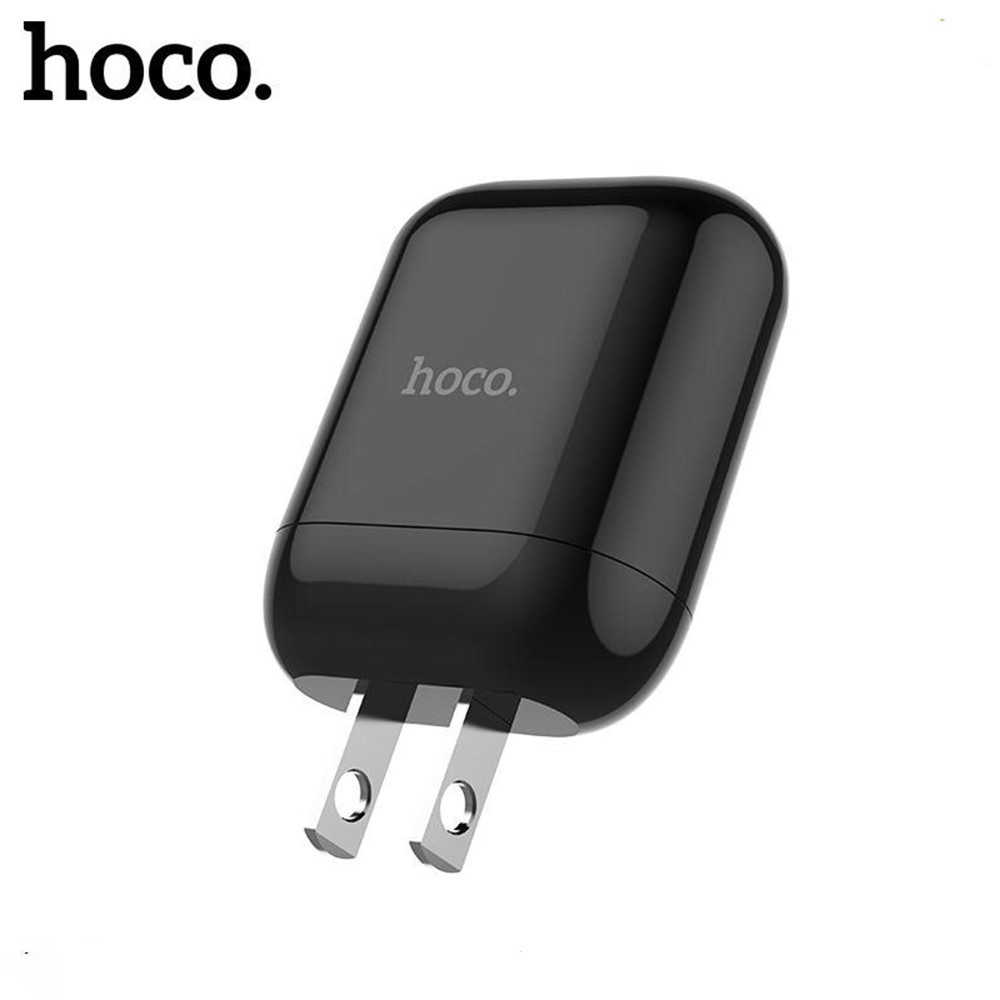 Củ Sạc Hoco HK2 Hỗ Trợ Dòng 3.4A Chân Sạc Dẹt Tiêu Chuẩn Tính Năng Chống Quá Áp