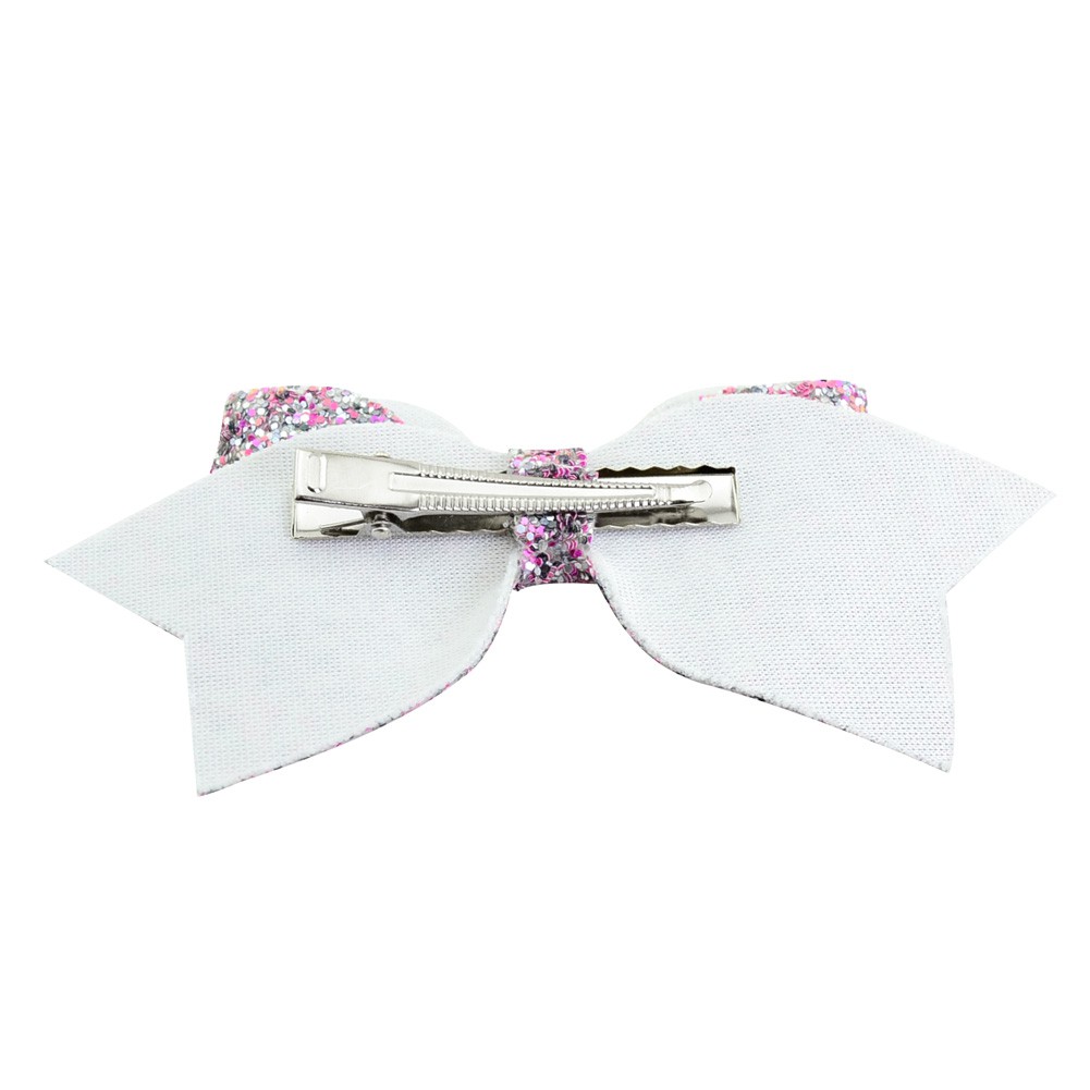 Kẹp tóc KIDSBOWS phối kim tuyến 5 inch cho nữ