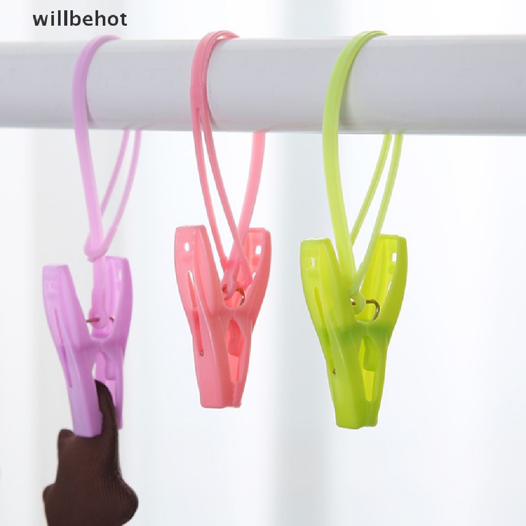 Set 12 Kẹp Nhựa Phơi Quần Áo Chống Gió Tiện Lợi