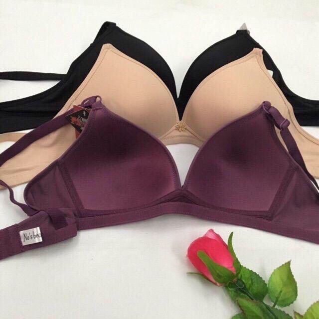 (2826) áo lót ko gọng bát to quả trơn cho vòng ngực lớn khủng