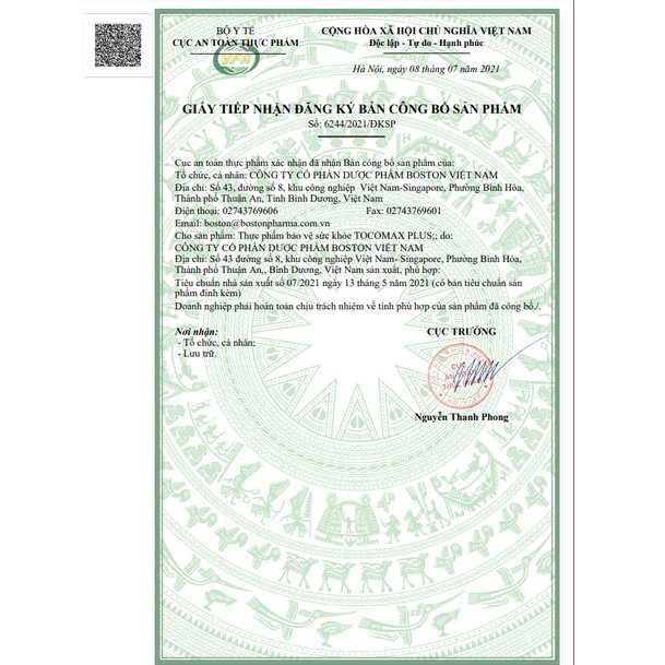 Viên sủi vitamin C TOCOMAX PLUS tăng sức đề kháng bổ sung vitamin và khoáng chất tube 10 viên - ASIA PHARMA