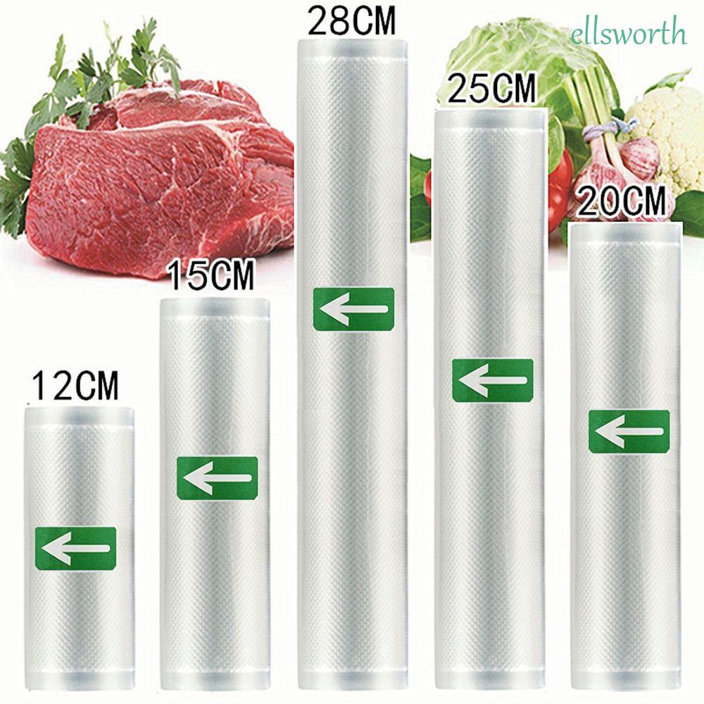 1 cuộn túi nhựa hút chân không đựng thực phẩm 12/15/20/25/28*500 cm