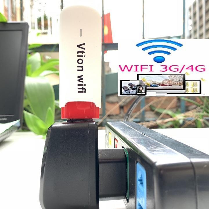 Cục Phát Wifi Từ Sim 3G 4G Vtion - Usb Phát Wifi Di Động - vtion bản nâng cấp cấu hình khủng