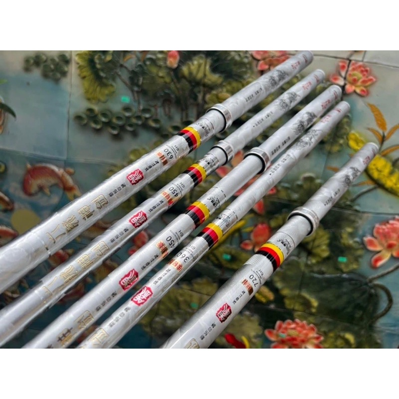 Cần Câu Tay Lục Mạch Thần Kiếm 5H,6H hàng F1 tặng ngọn và nhẫn