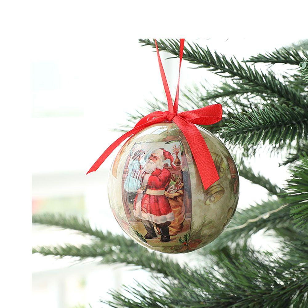 Muvako Trái Châu Trang Trí Cây Thông Noel Quả bóng xốp hình dán Giáng sinh