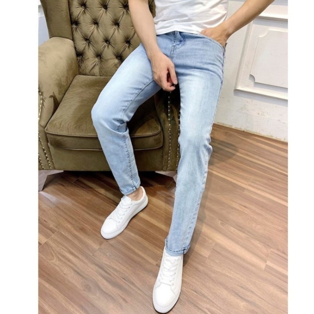 Quần jeans nam phong cách Hàn Quốc | BigBuy360 - bigbuy360.vn