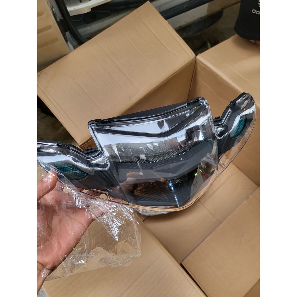 Đèn pha LED 2 tầng xe sirius 110/50 Bảo Hành 1 Năm