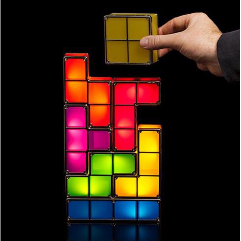 ĐÈN XẾP HÌNH TETRIS BLOCKS SÁNG TẠO