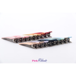 SET 2 CÁI - Kẹp cá sấu bọc ruy băng lụa mờ, xương kẹp, nguyên phụ liệu thủ công, phụ kiện tóc