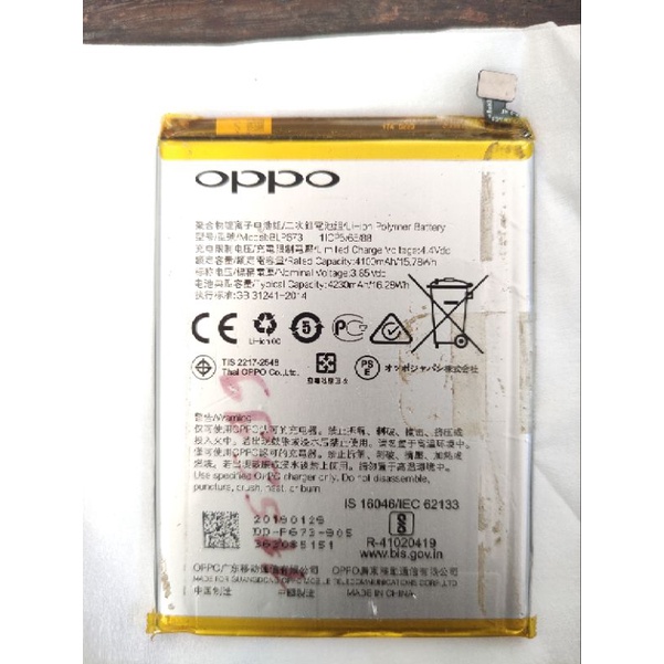 Pin Oppo A3S hàng bóc máy chính hãng