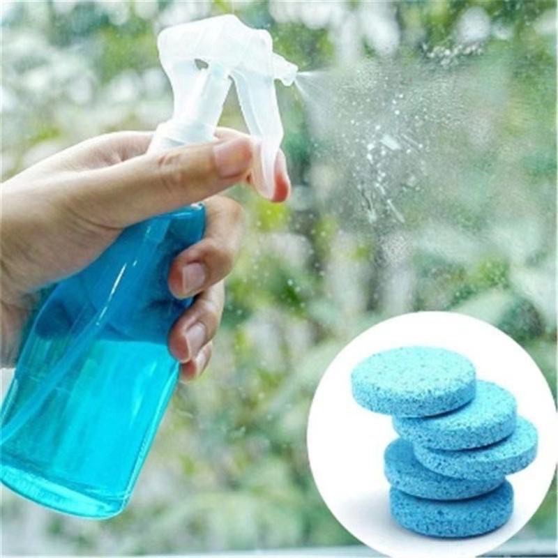 Viên Sủi Vệ Sinh Kính Chắn Gió Xe Hơi