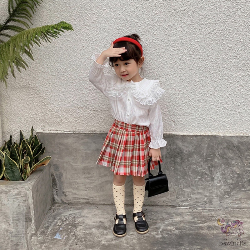 Áo tay dài kiểu Hàn Quốc thời trang xuân thu cho bé gái